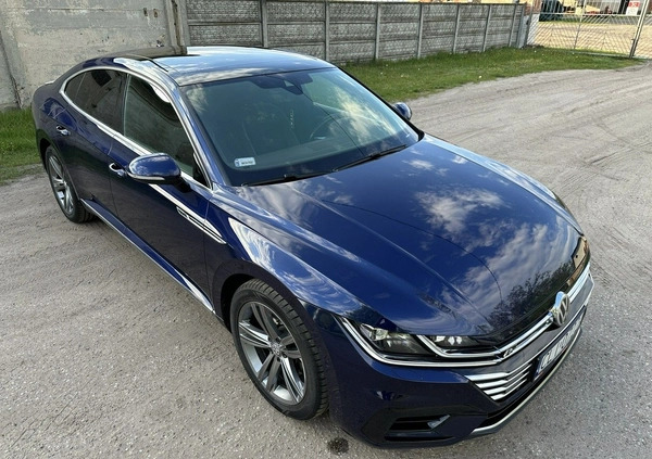 Volkswagen Arteon cena 102900 przebieg: 190000, rok produkcji 2018 z Pilica małe 781